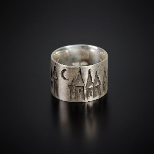 House Ring, Flat Silver - Juvelisto - Ring - Juvelisto Design - 1