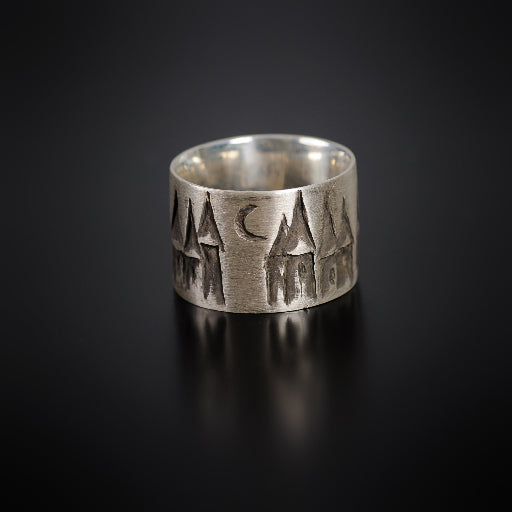 House Ring, Flat Silver - Juvelisto - Ring - Juvelisto Design - 2