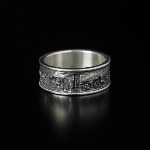 Juvelisto Design | Sterling Silver Vancouver Skyline Ring