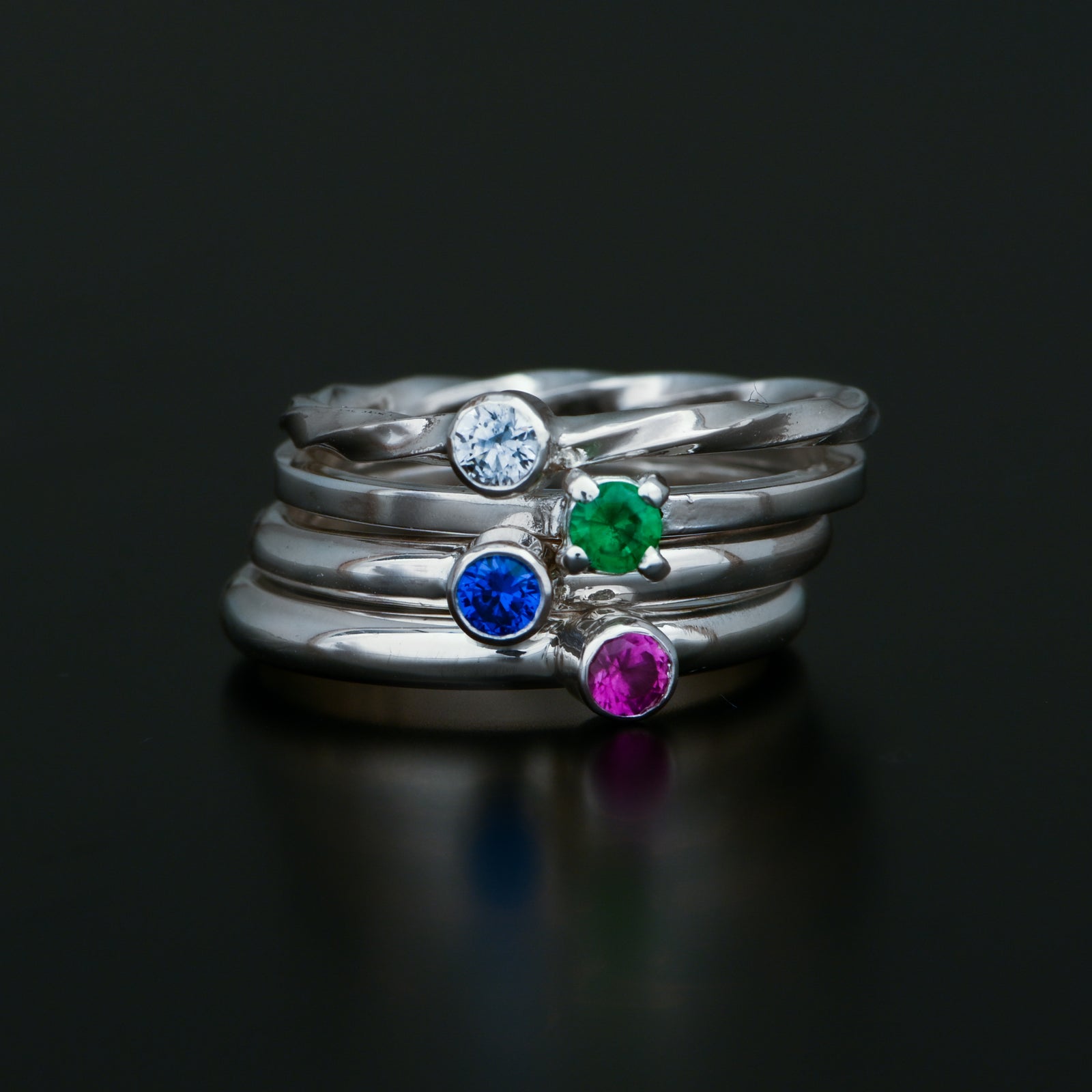 Solitaires and Stacks with Stones - March 30