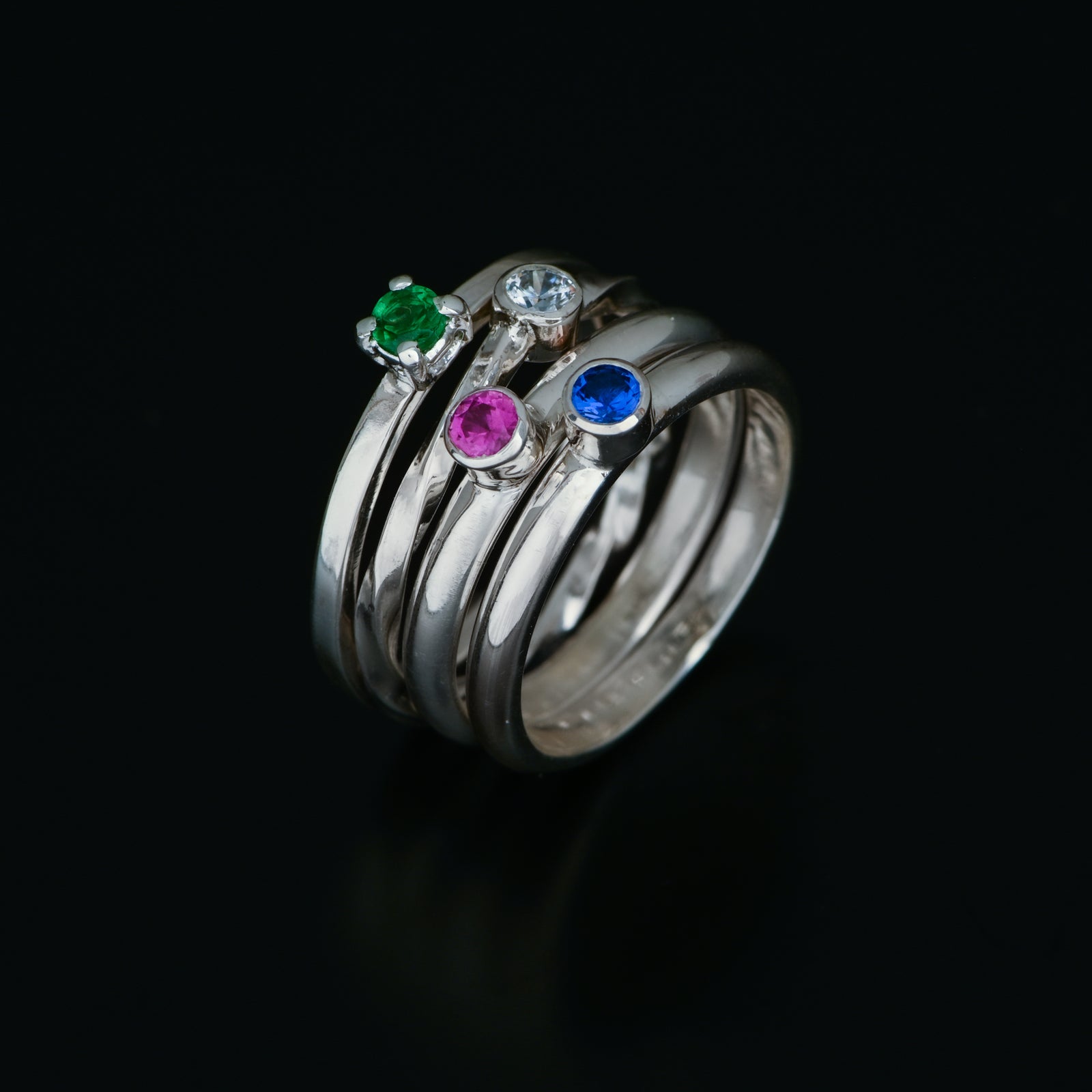 Solitaires and Stacks with Stones - March 30