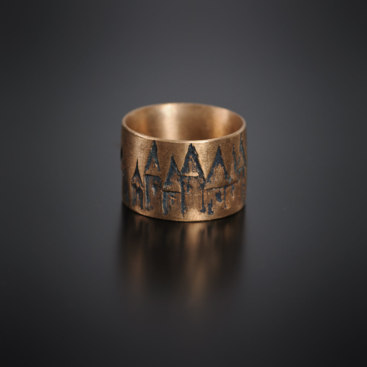 House Ring, Flat Bronze - Juvelisto - Ring - Juvelisto Design - 4