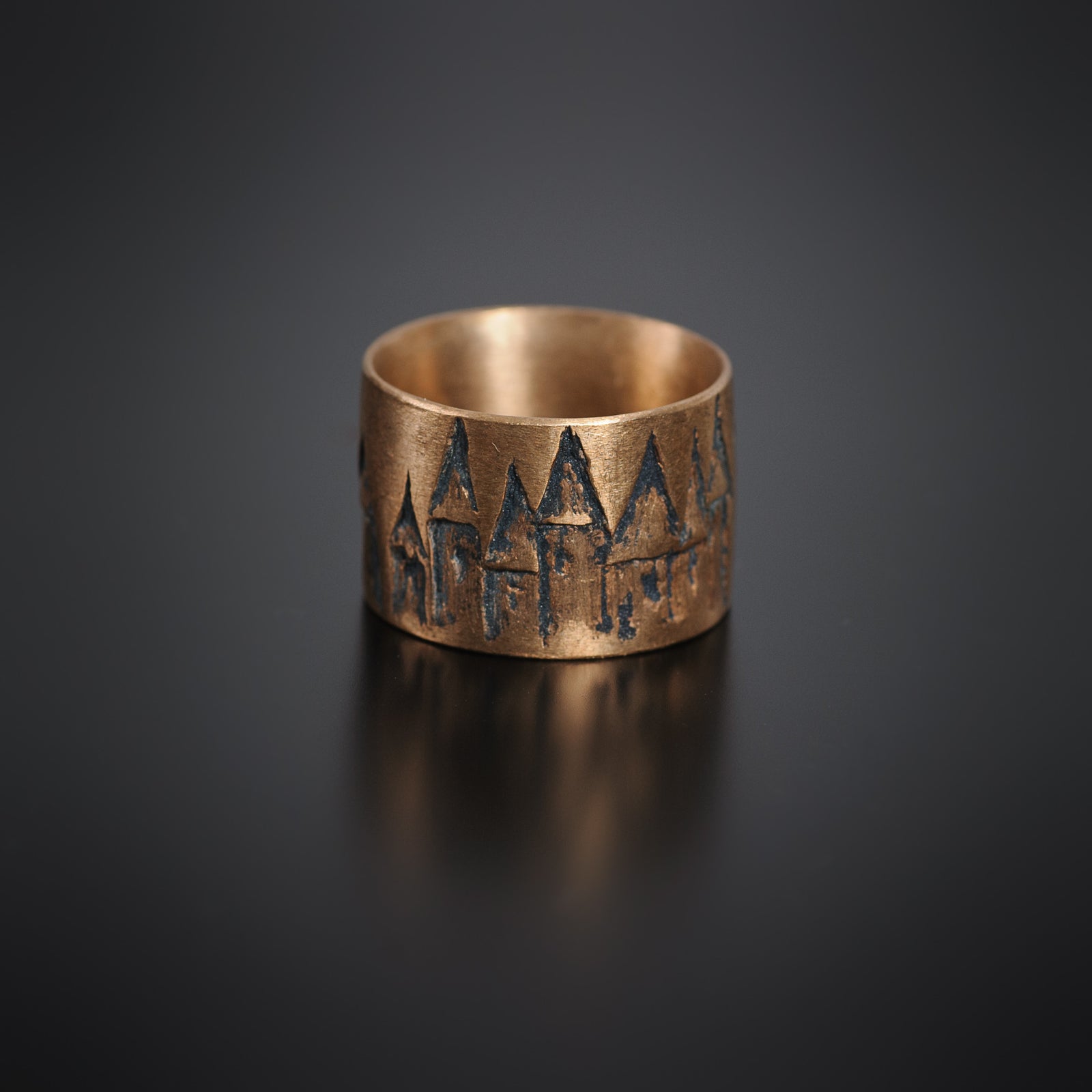 House Ring, Flat Bronze - Juvelisto - Ring - Juvelisto Design - 4