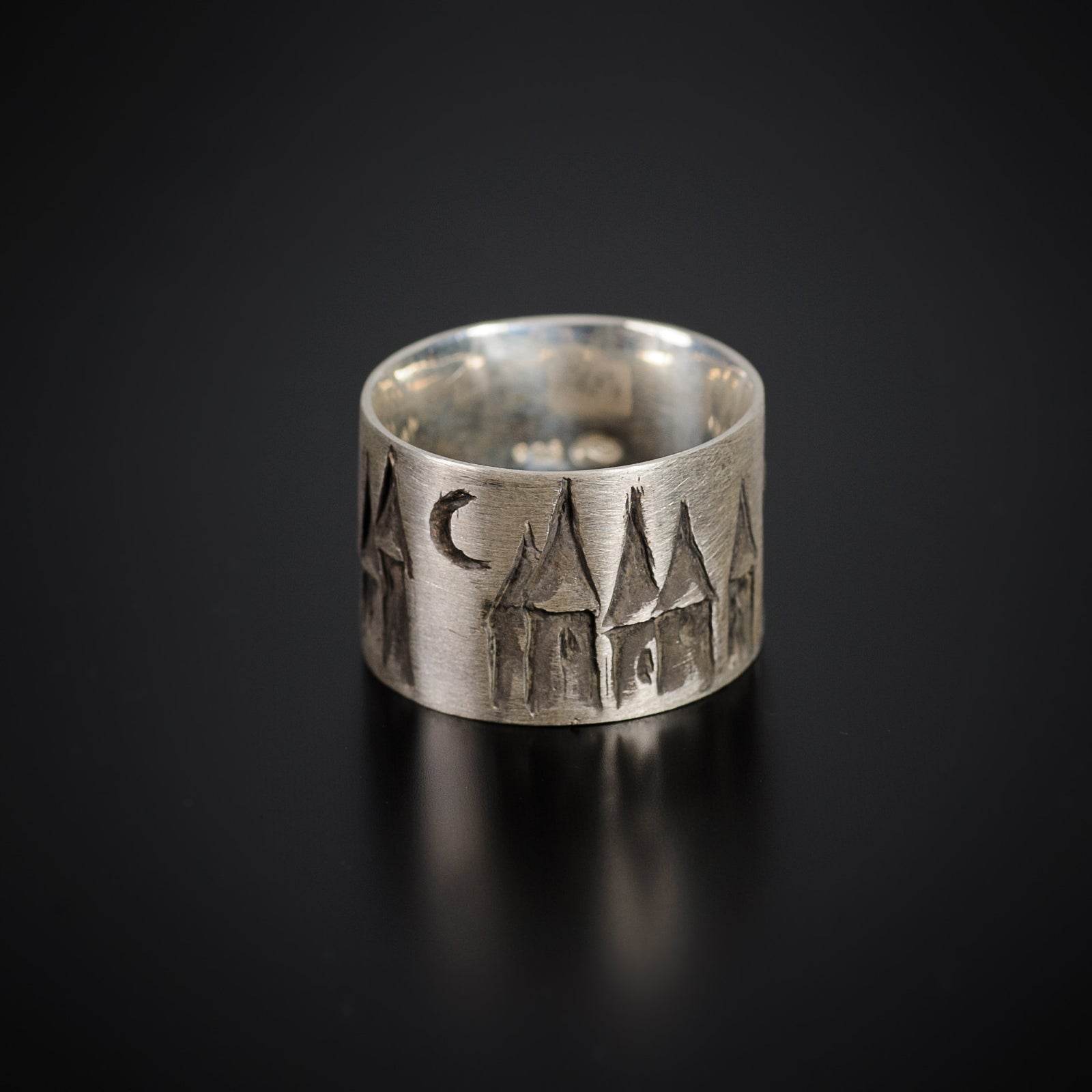 House Ring,  Flat Silver - Juvelisto - Ring - Juvelisto Design - 1