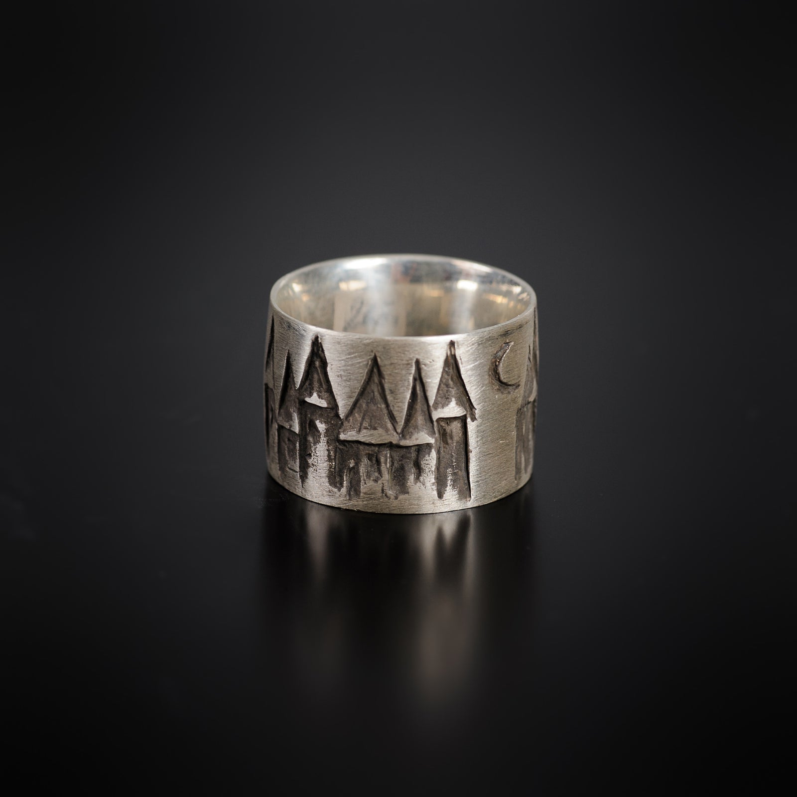 House Ring,  Flat Silver - Juvelisto - Ring - Juvelisto Design - 3