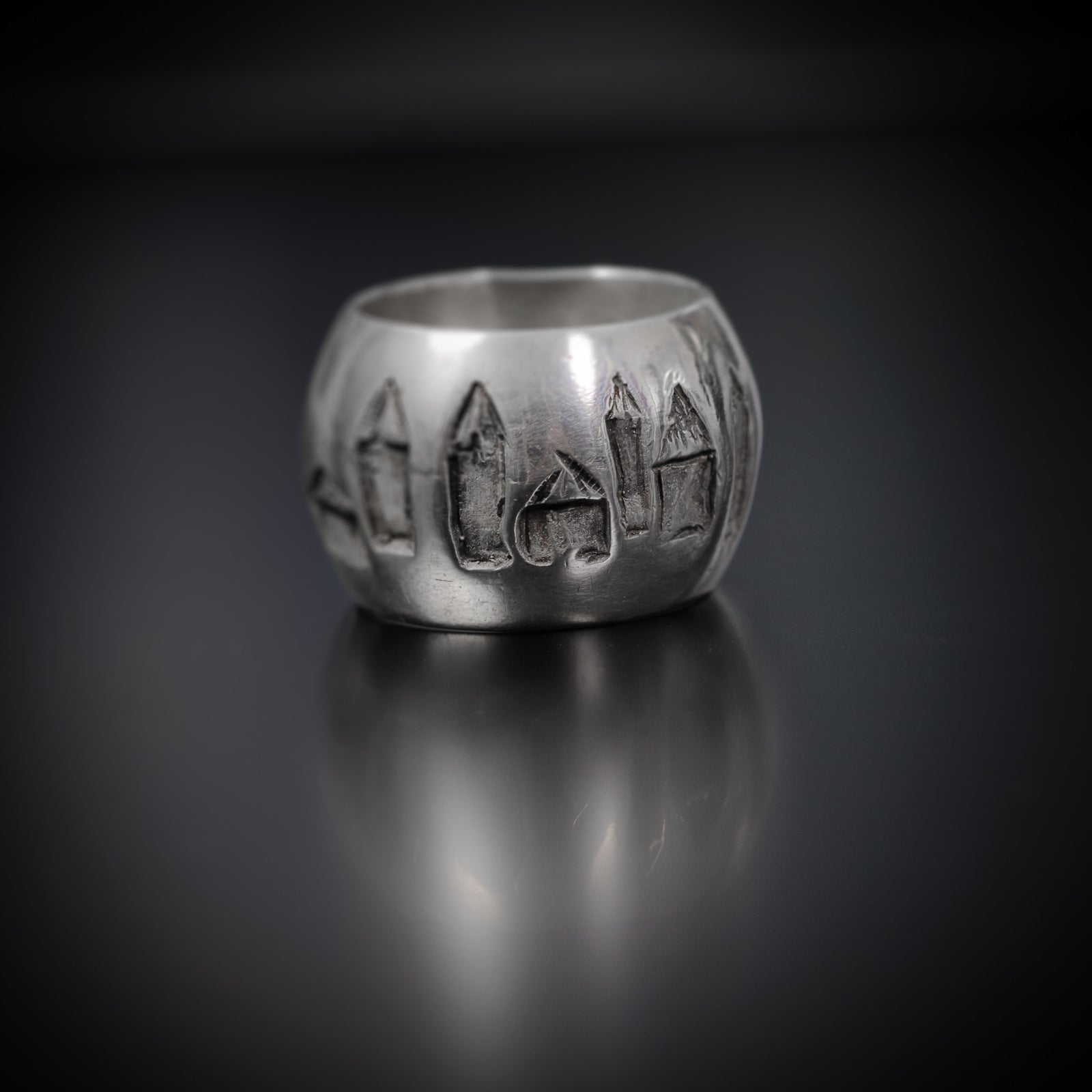 Silver Ring Houses - Juvelisto - Ring - Juvelisto Design - 3