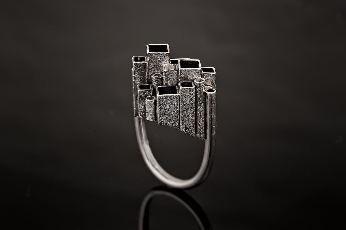 Skyscraper Silver Ring - Juvelisto - Ring - Juvelisto Design - 1