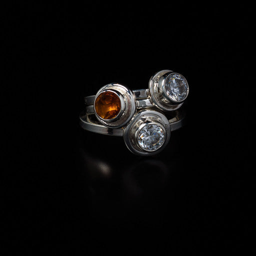 A Piece a Day – Bezel Set Gemstone Ring  - Oct 15