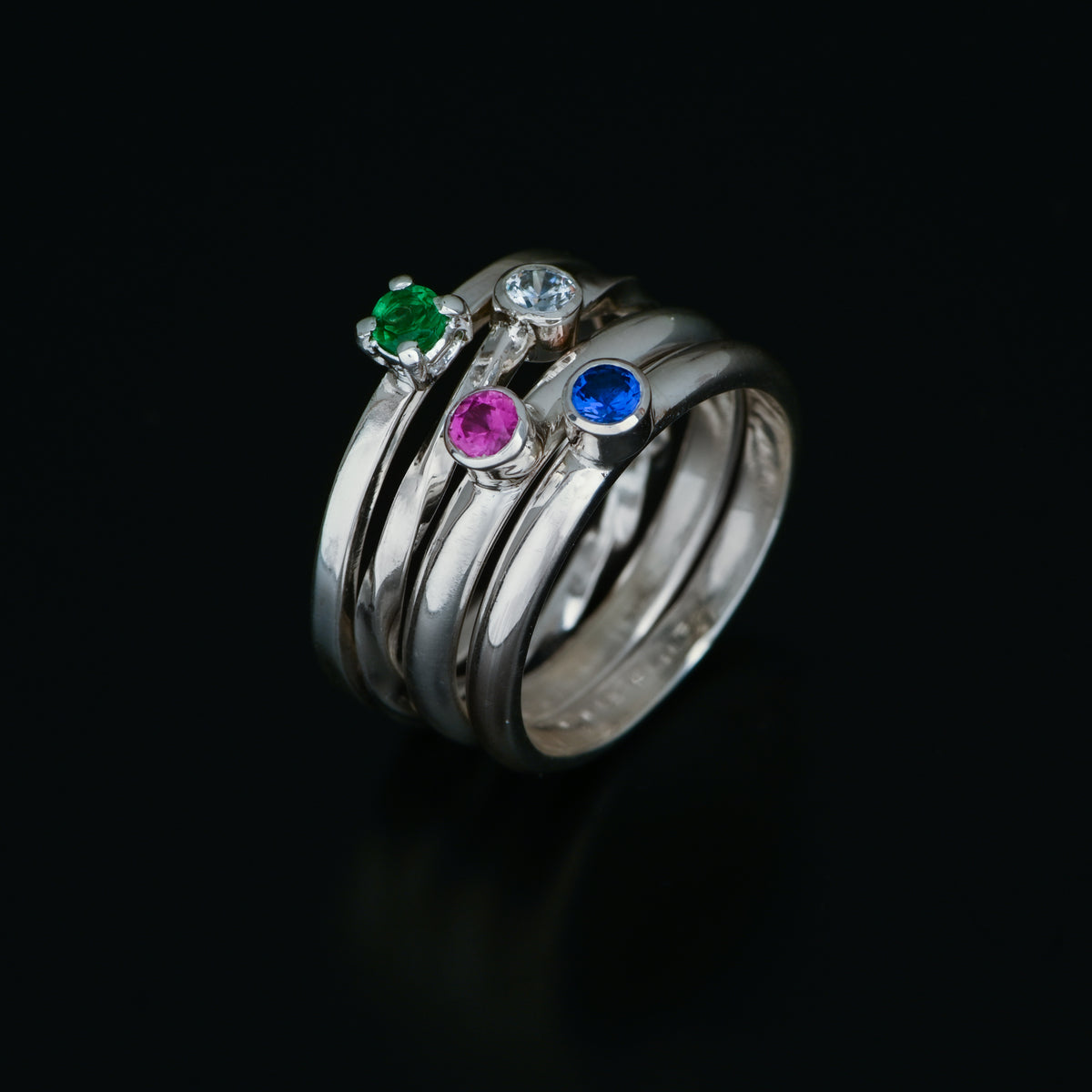 Solitaires and Stacks with Stones - March 30